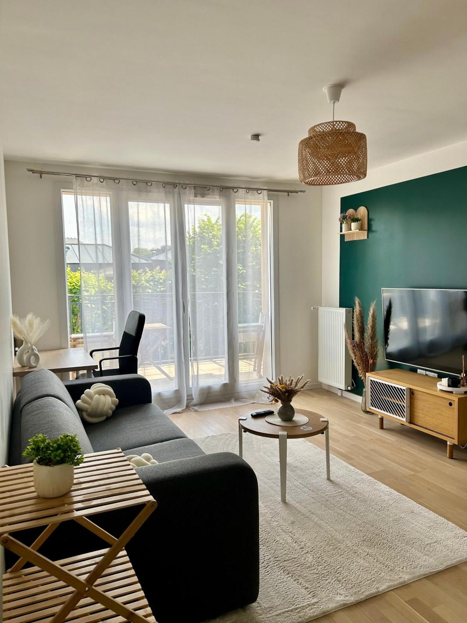 Elegant Appartement Minimaliste Entre Paris Et Disney Noisy-le-Grand Exteriör bild